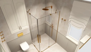 Projekt 3D Łazienki w 5 wersjach - Realizacja 3 dni