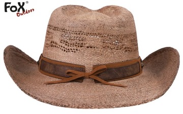 КОЛОРАДО КОВБОЙСКАЯ ШЛЯПА Коричневая ЛИСА НА УЛИЦЕ