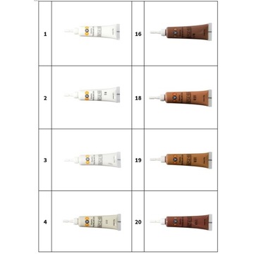 РЕМОНТНАЯ ПАСТА для ремонта мебели 12