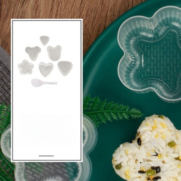 ТРЕУГОЛЬНЫЕ РИСОВЫЕ ШАРИКИ ДЛЯ СУШИ, УДОБНЫЕ, БЕЛЫЕ