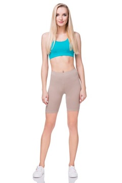 LEGGINSY 1/2 KOLARKI DAMSKIE KRÓTKIE GETRY LK- S