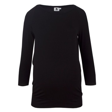 БЛУЗКА ДЛЯ КОРМЯЩИХ, РУКАВА 3/4, ЧЕРНАЯ, L