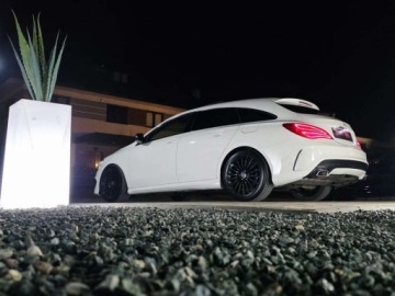 Mercedes CLA C117 Shooting Brake Facelifting 1.5 180 d 109KM 2017 Mercedes-Benz CLA AMG Line___BiXenon LED Skora Alcantara Kamera Panorama A, zdjęcie 37