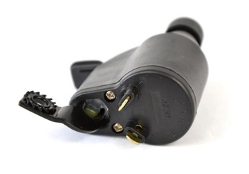 Динамо левое, черный пластик, 2 разъема