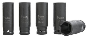 Ударные головки REDATS, длинные, 13–26 мм, 1/2 дюйма