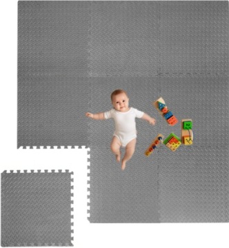Pěnové puzzle pro miminko na podlahu Velká podložka pro silné děti 1,8 x 1,8 m