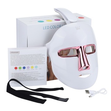 LED Photon Beauty Mask Domowy przyrząd do pielęgnacji twarzy Anti-Aging Lifting twarzy