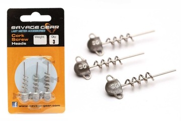 WKRĘCANE GŁÓWKI JIGOWE SAVAGE GEAR 15g/3szt