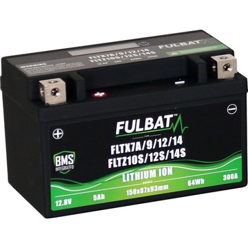 Akumulator litowy Fulbat FLTX7A YTX9 YTX12 YTX14 YTZ10 YTZ12 YTZ14 1kg