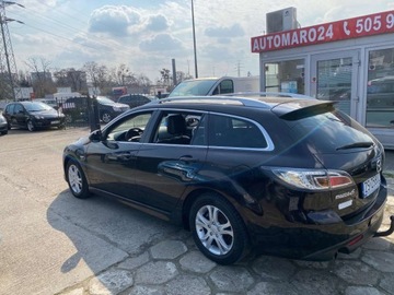Mazda 6 II Kombi 2.2 MZR-CD 185KM 2009 Mazda 6 zarejestrowany nowy silnik 64 tys km 2.2 Diesel 185KM, zdjęcie 12