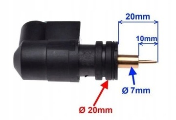 АВТОМАТИЧЕСКИЙ ЭЛЕКТРОМАГНИТНЫЙ ДРОССЕЛЬНЫЙ КЛАПАН DIO PEUGEOT 2T 4T для скутеров PHVA