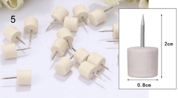 эко ДЕРЕВЯННЫЕ ШПИЛЬКИ - 10 штук - выкройки