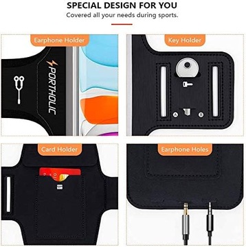 СПОРТИВНЫЙ НАРУЖНИК ДЛЯ ТЕЛЕФОНА ДЛЯ БЕГА ТРЕНИРОВКИ PORTHOLIC