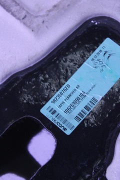 KRYTINA PODLAHA POD SEDADLA ZADNÍ PEUGEOT PARTNER RIFTER