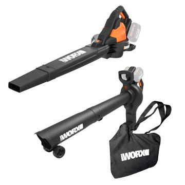 Odkurzacz dmuchawa akumulatorowa Worx WG583E.9 40V