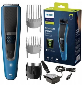 АККУМУЛЯТОРНАЯ МАШИНКА ДЛЯ СТРИЖКИ ВОЛОС, БРИТЬВА ДЛЯ БОРОДЫ, НАБОР PHILIPS