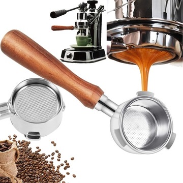 Kolba do kawy 51 mm z odłączanym uchwytem kosza filtra do Delonghi