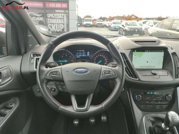 Ford Kuga II SUV Facelifting 2.0 TDCi 180KM 2018 Ford Kuga ST-LINE GWARANCJA 4x4 BEZWYPADKOWY 85 tysiecy kilometrow Zamiana, zdjęcie 16
