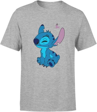 KOSZULKI DLA PAR PREZENT NA WALENTYNKI STITCH STICH DLA ZAKOCHANYCH XXL