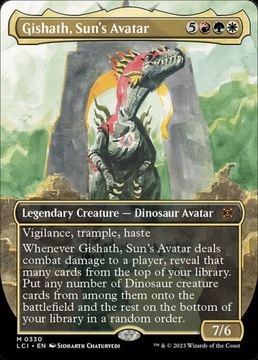 MtG: Gishath, Sun's Avatar (xLCI) *foil*