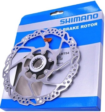 Тормозной диск SHIMANO Deore SM-RT54 160 мм (6 дюймов) Center Lock CL серебристый