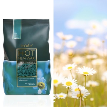 5x WOSK TWARDY DO DEPILACJI do PODGRZEWACZ Azulene