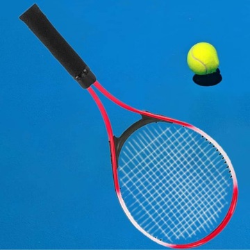 Тренировочное оборудование для теннисных ракеток Профессиональная ракетка для отдыха красного цвета.
