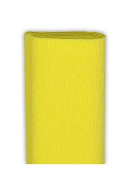 BIBUŁA MARSZCZONA 50x200 CYTRYNOWA