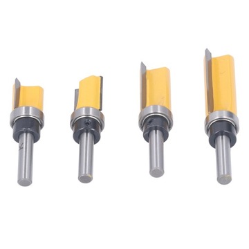 4 шт. ФРЕЗА ПРЯМАЯ С ПОДШИПНИКОМ 8мм