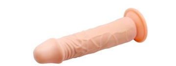 SEX DILDO REALISTYCZNY DAWCA PRZYJEMNOŚCI 20cm CYBERSKÓRA SZTUCZNY PENIS