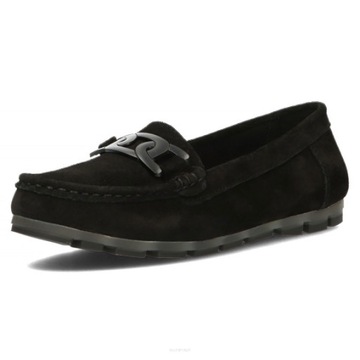 Черные женские мокасины FILIPPO DP3630/22 r36