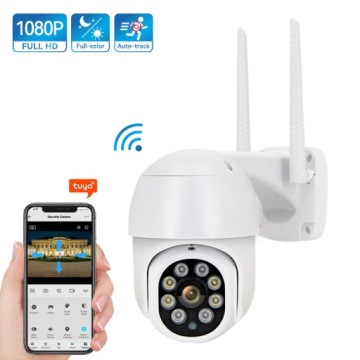PTZ IP WiFi ZOOM 2MP TUYA SMART 1080p FULL HD INTERK
