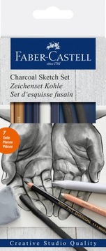 Zestaw do szkicowania Faber-Castell CHARCOAL