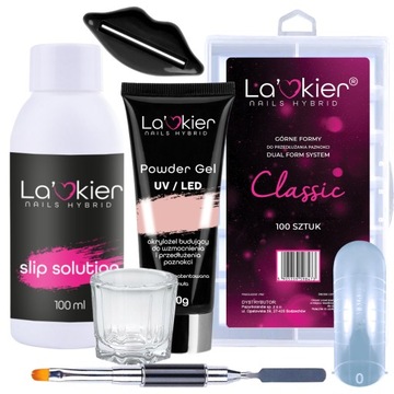 Zestaw budujący do paznokci AKRYLOŻEL 30ml La'kier