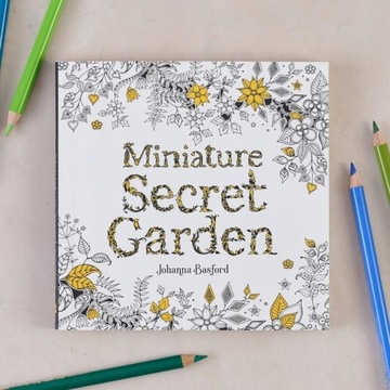 MINIATURE SECRET GARDEN KOLOROWANKA DLA DOROSŁYCH