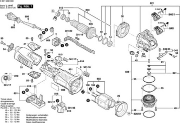 Регулятор скорости Bosch для GWS 12-125 CIE GWS 13-125 CIE