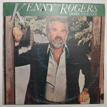 Kenny Rogers Share Your Love EX SUPER 1 Press