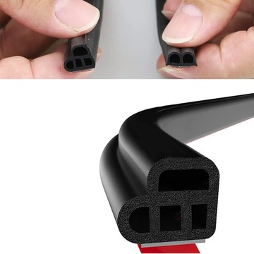 САМОКЛЕЯЩИЙСЯ УПЛОТНИТЕЛЬ ДВЕРИ АВТОМОБИЛЯ РЕЗИНОВЫЙ УПЛОТНИТЕЛЬ КРЫШИ