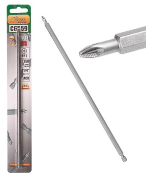 RICHMANN C6559 BIT GROT POZIDRIV S2-ACR PZ2 X 250MM SYSTEM ACR
