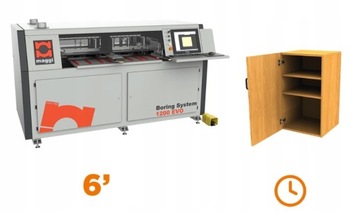 МНОГОШПИНДЕЛЬНЫЙ СВЕРЛИЛЬНЫЙ СТАНОК С ЧПУ РАСТОЧНАЯ СИСТЕМА 1200 EVO