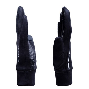 ВЕЛОСИПЕДНЫЕ ПЕРЧАТКИ МУЖСКИЕ L ЗИМНИЕ ЖЕНСКИЕ ЧЕРНЫЕ СО Светоотражающим элементом ТЕПЛЫЕ