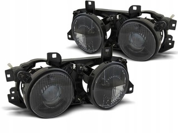 Lampy przód BMW E32 / E34 Black