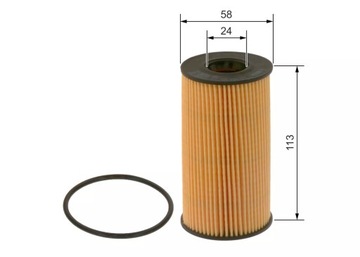 BOSCH F 026 407 125 FILTR OLEJE