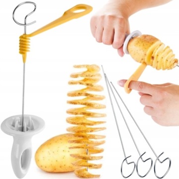 MASZYNKA DO ZIEMNIAKÓW CHIPSÓW ZAKRĘCONA FRYTKA