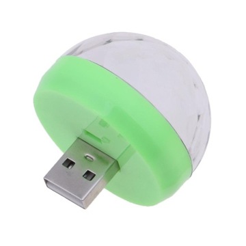 USB Mini, портативный DJ-светильник для выпускного вечера, 5 В постоянного тока