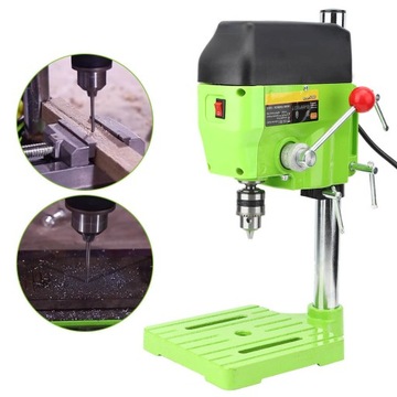 Mini wiertarka stołowa stojak stół DIY metalowa