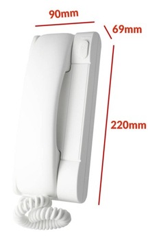 Domofon zestaw dwurodzinny 5025/322 MIWI URMET