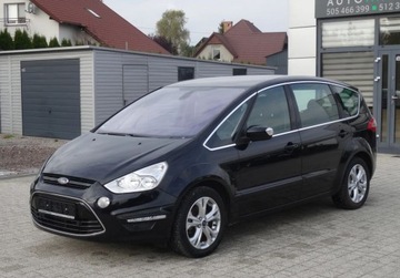 Ford S-Max I Van Facelifting 1.6 EcoBoost 160KM 2012 Ford S-Max 1.6 Benz 160KM 100 Bezwypadkowy 7 foteli Oplacony Super Stan, zdjęcie 6