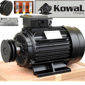 SILNIK 3 kw 2850r 400v elektryczny 3FAZY siłowy KOWAL POLSKA S-53 4 KM