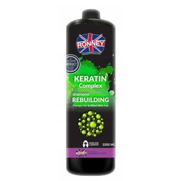 Ronney Szampon Keratynowy - Regeneracja 1000 ml